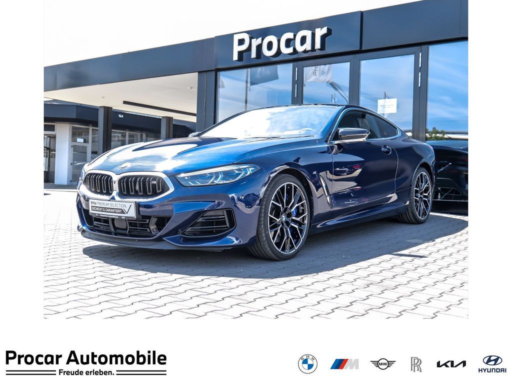 BMW M850i xDrive Coupé M Sport HUD ACC 360°KAM RFK Leasing