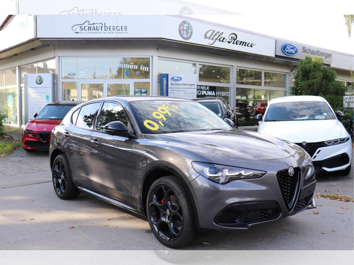 Alfa Romeo Stelvio **Sommerschlussleasing**VELOCE 2.0 Turbo 16V 206kW (280 PS) AT8 - Q4 Leasing