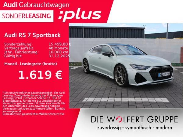 Audi RS7 RS 7 Sportback performance*TAUSILBERMATT*B&O*HuD* Leasing