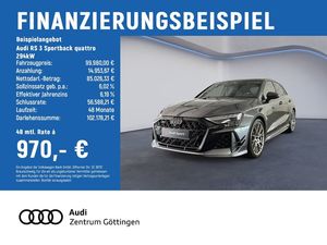 Audi RS 3 Sportback quattro 294kW competition limited