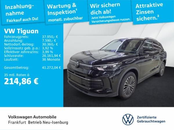 Volkswagen Tiguan 2.0 TDI DSG Goal Navi AHK Sprachassistent Sitzheizung DAB+ Leasing
