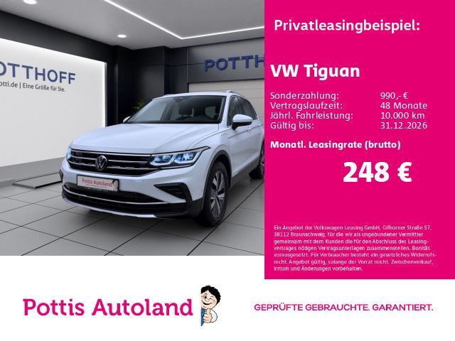 Volkswagen Tiguan 1.4 TSI eHybrid DSG ELEGANCE NAVI IQ.LIGH Leasing