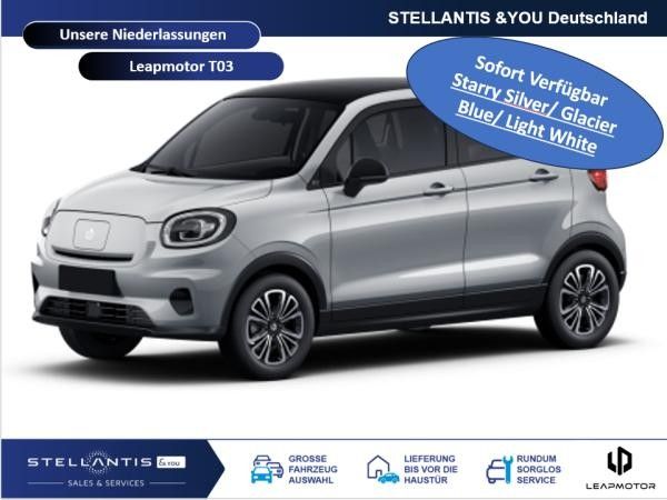 Leapmotor T03 🔥 Sofort verfügbar 🔥  Begrenzte Stückzahl vorhanden 🔥Farbe silber/weiß/blau Leasing