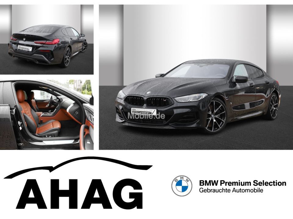 BMW M850i xDrive Gran Coupe B&W 360Â° Sitzbel. 20 Leasing