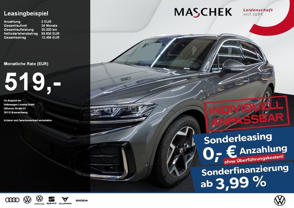 Volkswagen Touareg R line 3.0 TDI Luftfwk Navi AHK HUD Memo Leasing