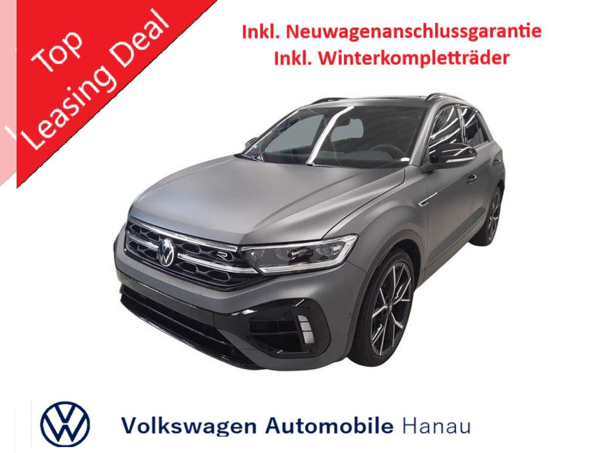 Volkswagen T-Roc 2.0 TSI DSG R / AKRAPOVIC / MATT / LEDER AHK PANO WINTERRÄDER GARANTIE Leasing