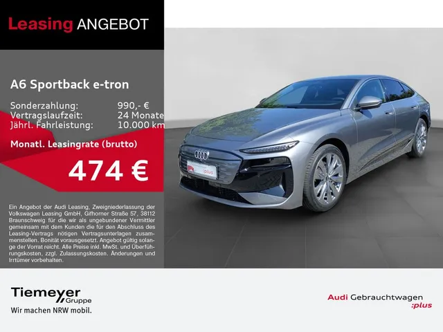 Audi A6 e-tron Sportback LM20 KAMERAS SPORTSITZE LED+
