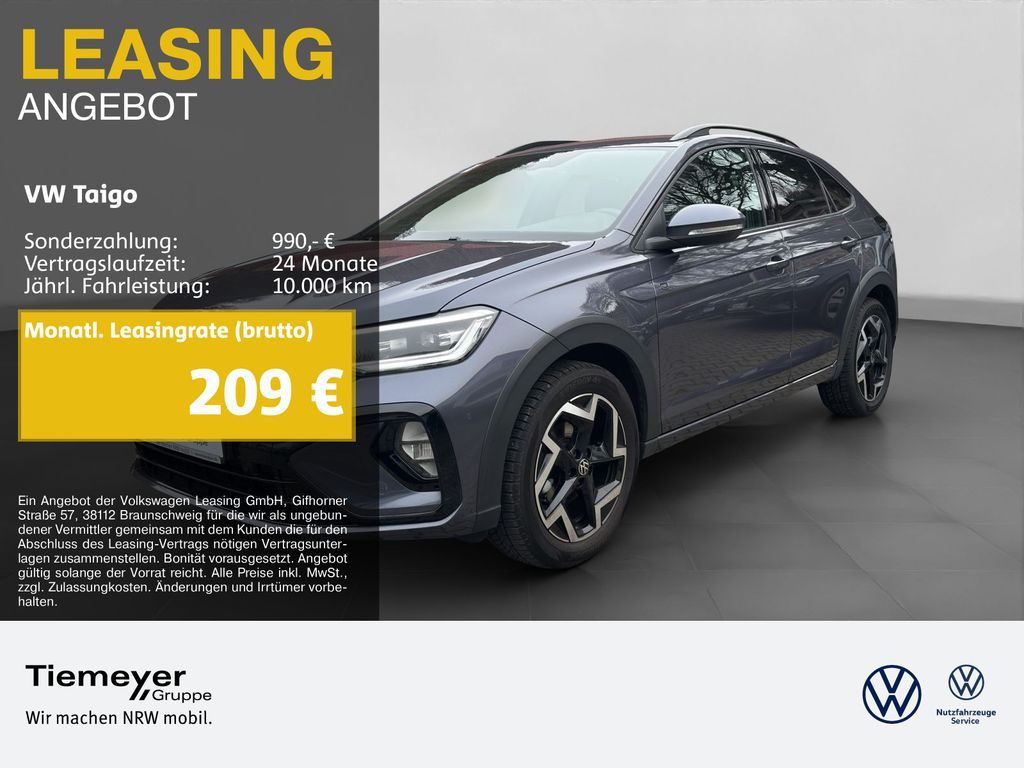 Volkswagen Taigo 1.5 TSI DSG R-LINE IQ.LIGHT IQ.DRIVE AHK Leasing