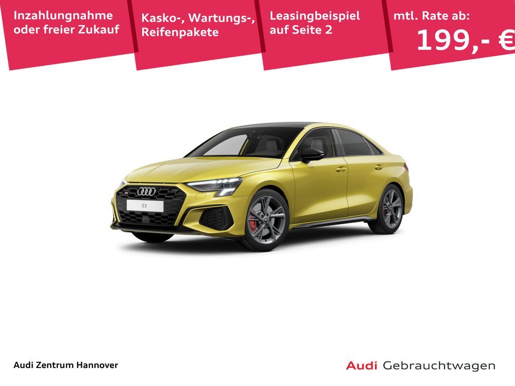 Audi S3 Limousine 2.0 TFSI quattro virtual Leasing