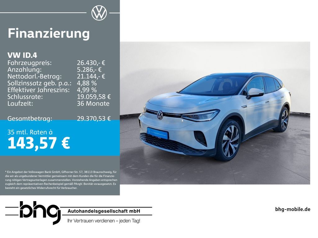 Volkswagen ID.4 Performance Upgrade Pro Tech Leasing