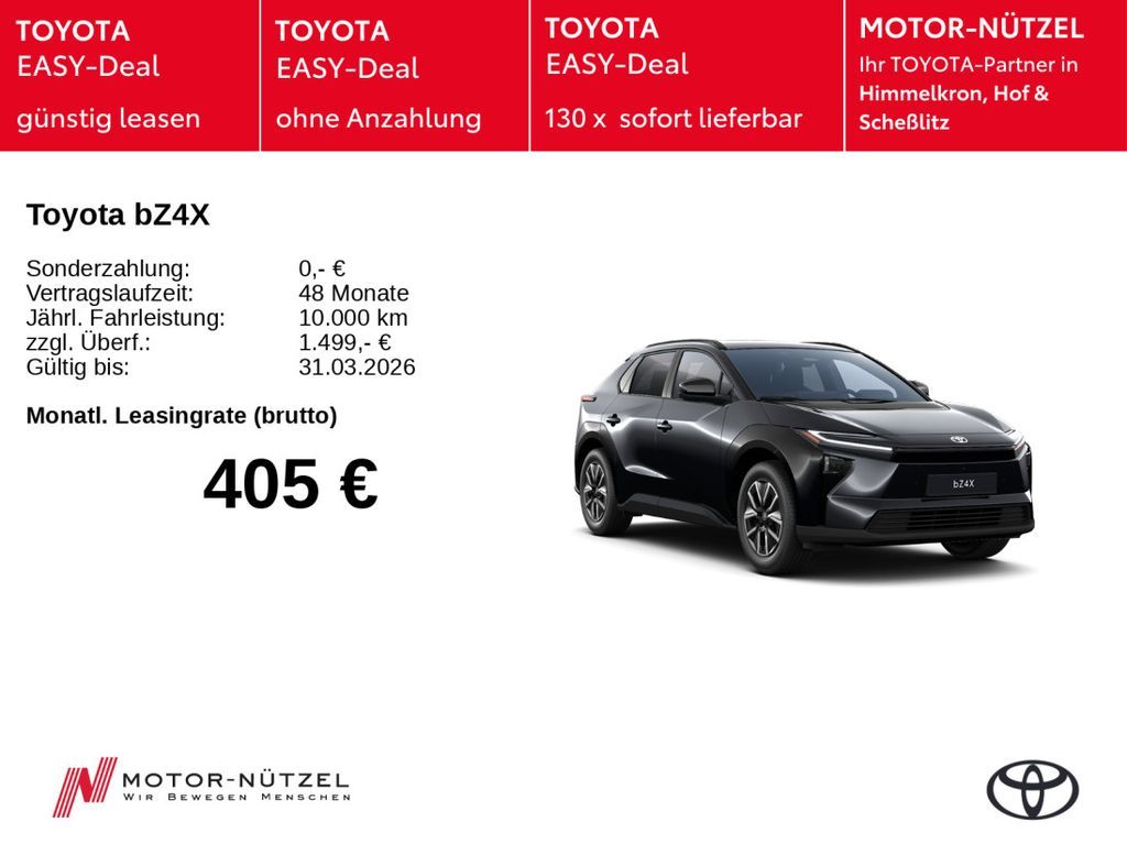 Toyota bZ4X Teamplayer *NEUES MODELL* Leasing