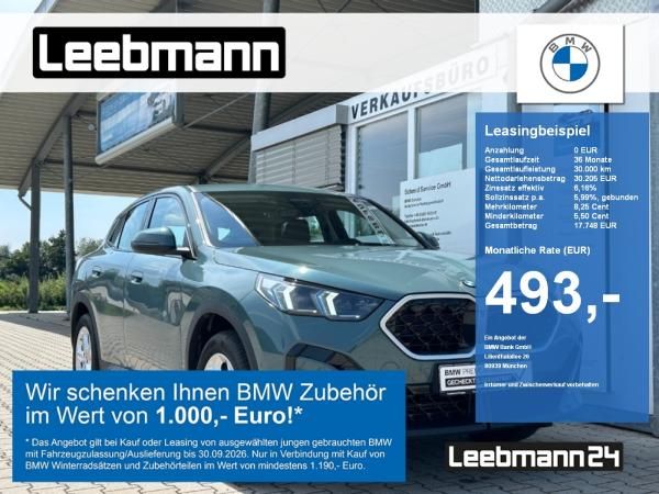 BMW X2 xDrive20d AdaptLED/RFK Finanzierung ab 1,49% Leasing