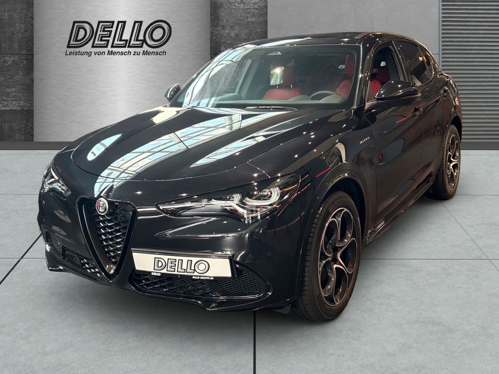 Alfa Romeo Stelvio Veloce Q4 2.2D AT-8 Leder rosso El. Pano Leasing