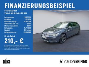 Volkswagen Golf VIII Style 2.0 TSI DSG LED+ACC+KLIMA