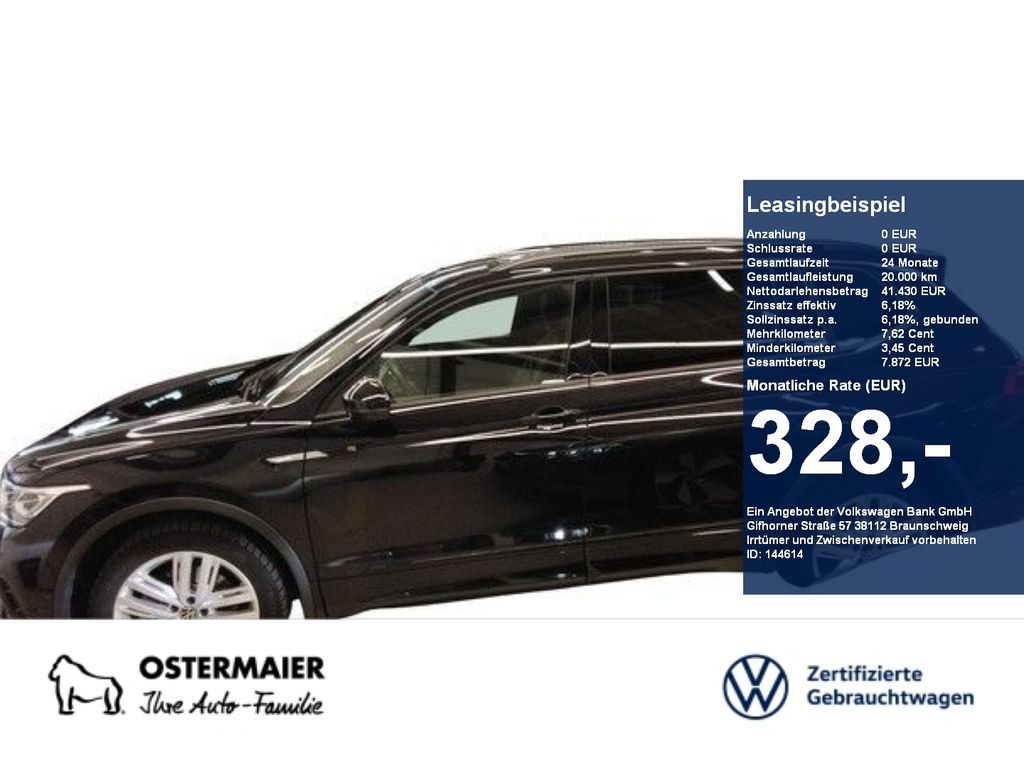 Volkswagen Tiguan Allspace R-LINE BLACK 2.0TDI 193PS 4M NP. Leasing
