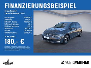 Volkswagen Golf VIII Active 1.5 TSI RearView+STANDHZG+HUD+L