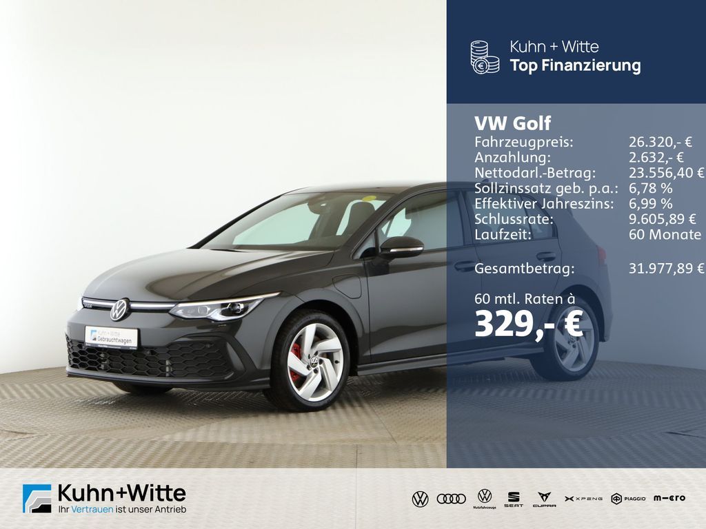 Volkswagen Golf VIII 1.4 GTE *HYBRID*ACC*LED*PDC*Navi*Apple Leasing