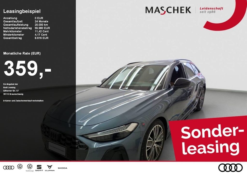 Audi A5 Avant S line TDI quatt NP86 Tech Pro HUD B&O Leasing