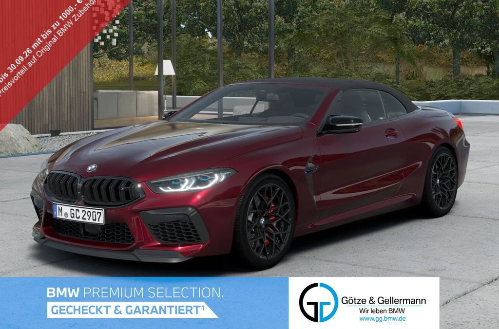BMW M8 Cabrio M Competition //B&W MCarbonMotorabdeck Leasing