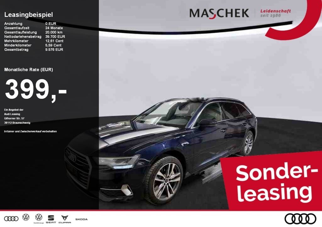 Audi A6 Avant 55 TFSI Sonderleasing Pano Memory ACC V Leasing