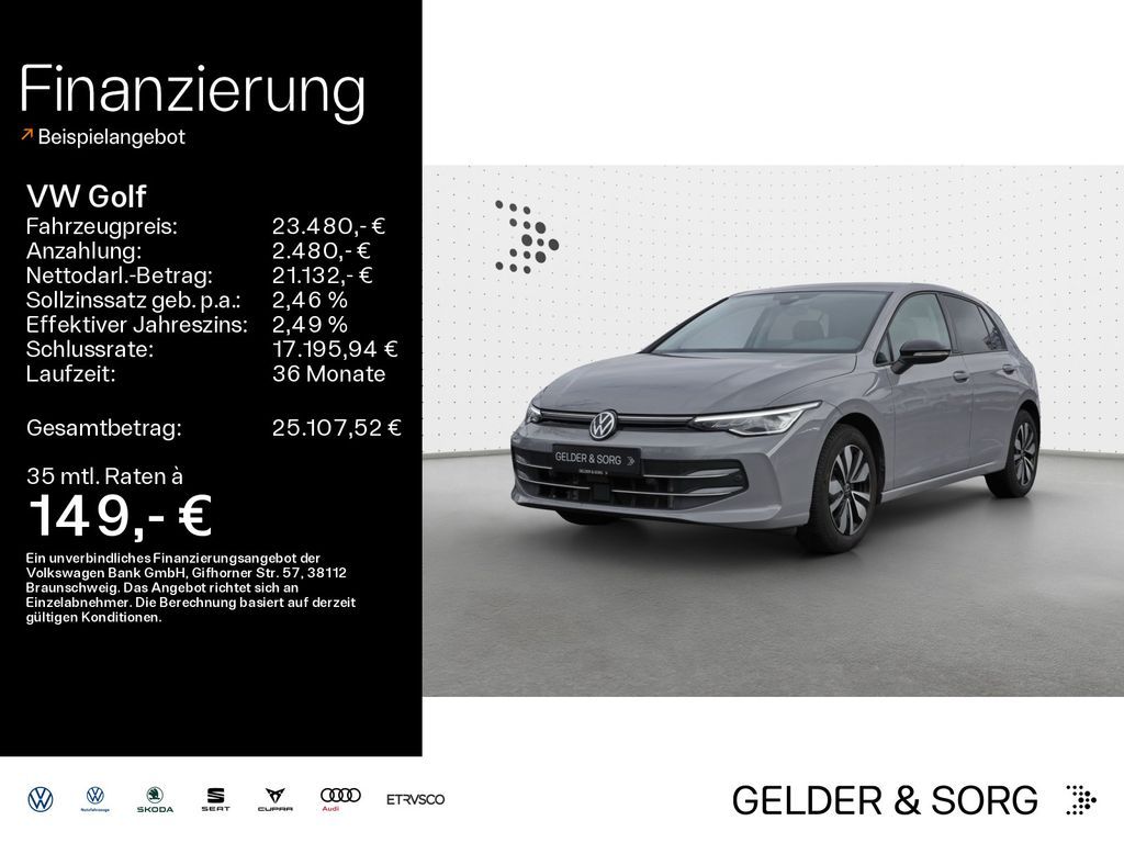 Volkswagen Golf Life 1.5 TSI Goal*AHK*ACC*Digital*DAB+*EPH Leasing