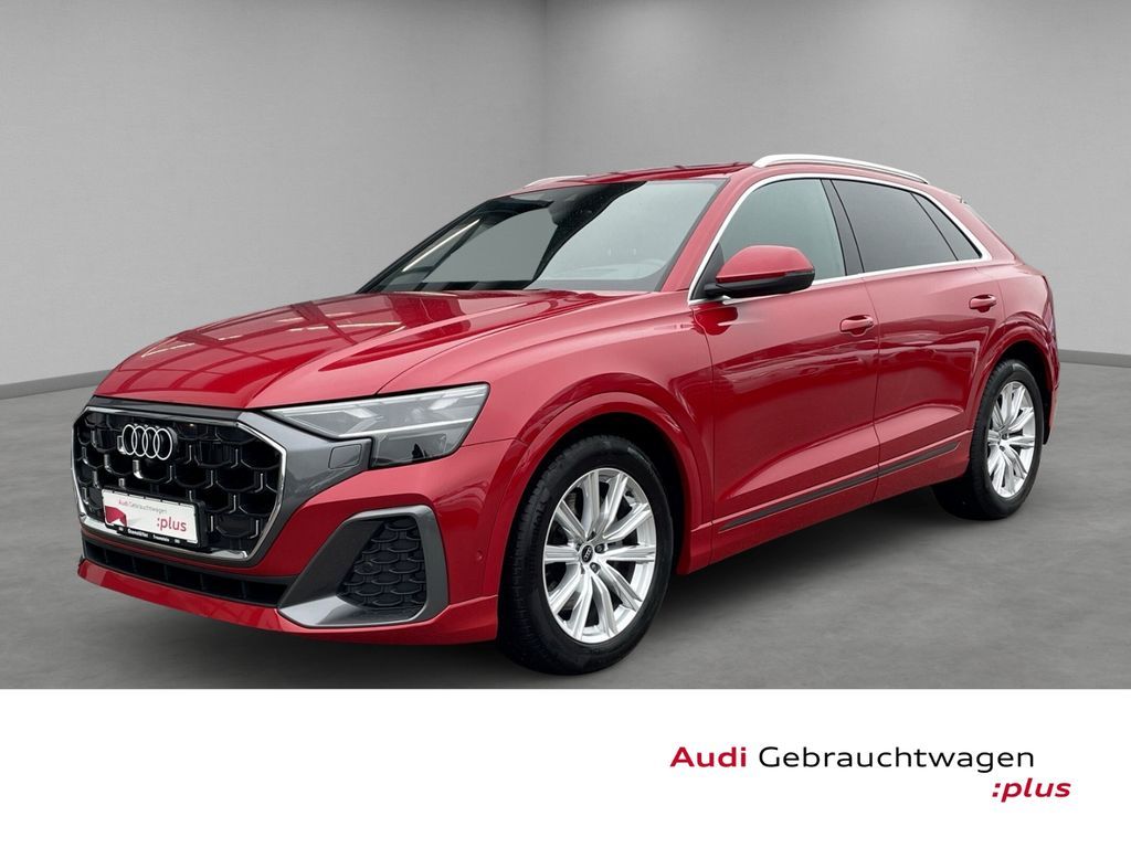 Audi Q8 50 TDI qu Matrix AHK Pano HuD Leder Kamera Leasing