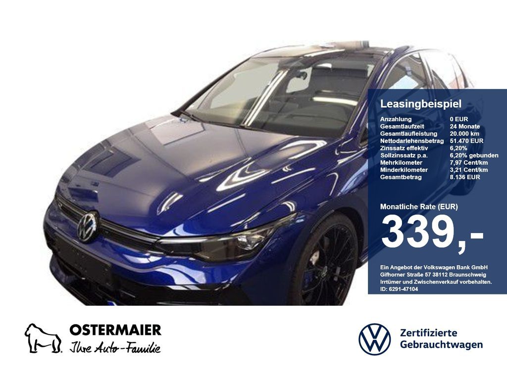 Volkswagen Golf VIII R BLACK STYLE 2.0TSI 333PS DSG 4M ACC. Leasing