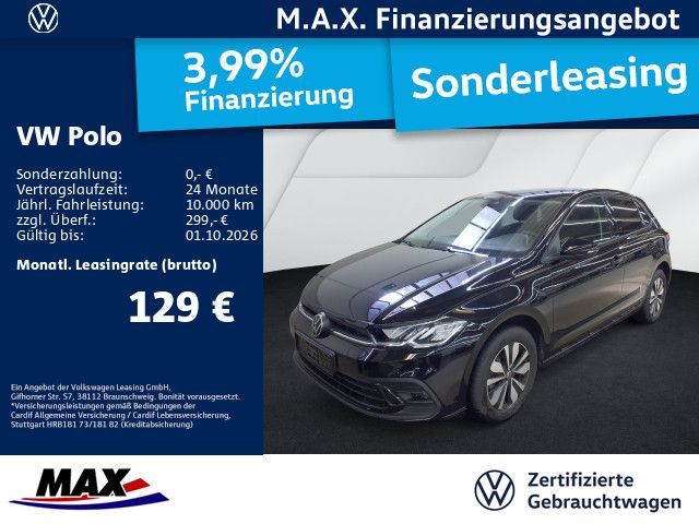 Volkswagen Polo 1.0 TSI LIFE GOAL DSG LED+KAMERA+AHK+ACC+PD Leasing