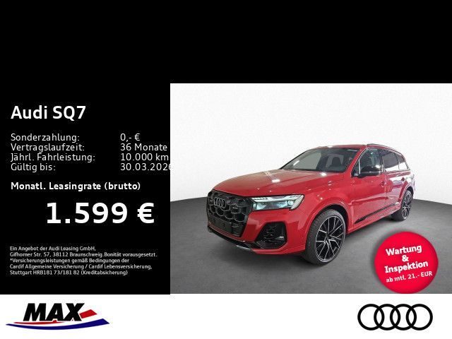 Audi SQ7 SUV TFSI AHK+HUD+7-SITZE+PANO+MEMORY+STHZG Leasing