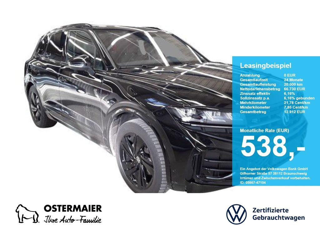 Volkswagen Touareg R-LINE BLACK 3.0TDI 286PS NP.120T WANK.A Leasing