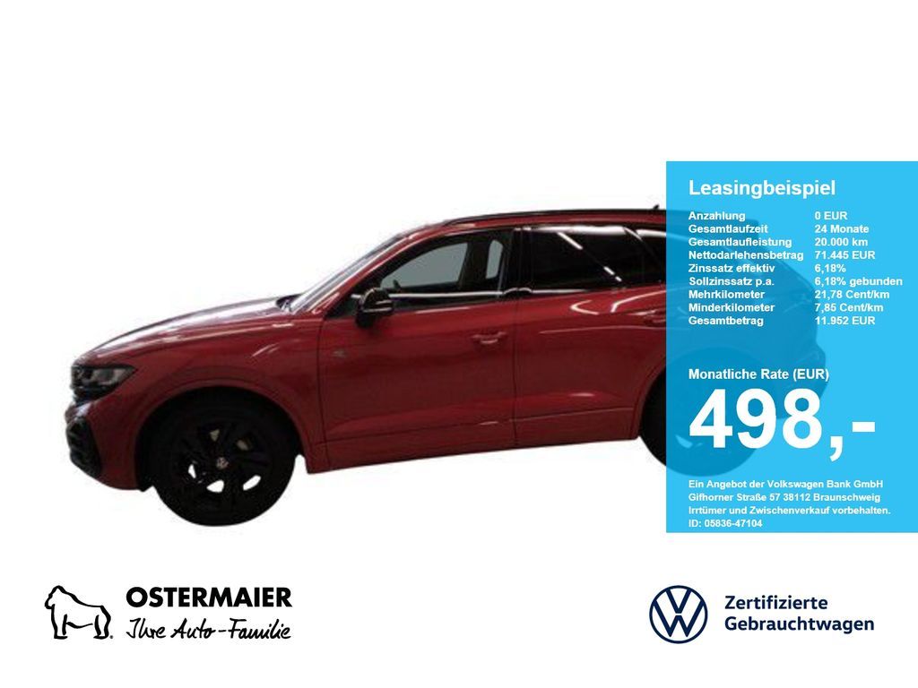 Volkswagen Touareg R-LINE BLACK 3.0TDI 286PS NP.126T AHK.HE Leasing