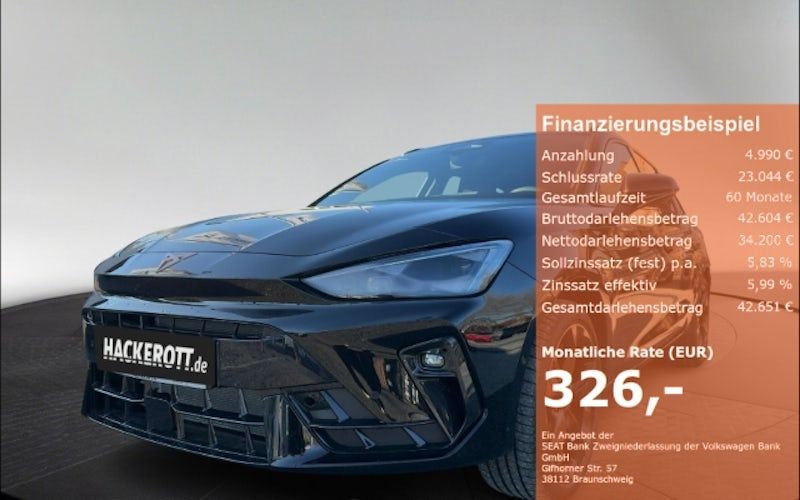 Cupra Cupra-leon-st 1.5 ETSI 110kW DSG Sportstourer 5dr Auto kaufen