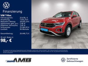 Volkswagen T-Roc Life 1.5 TSI LED+/IQ.Drive/Standh/04.30Gar