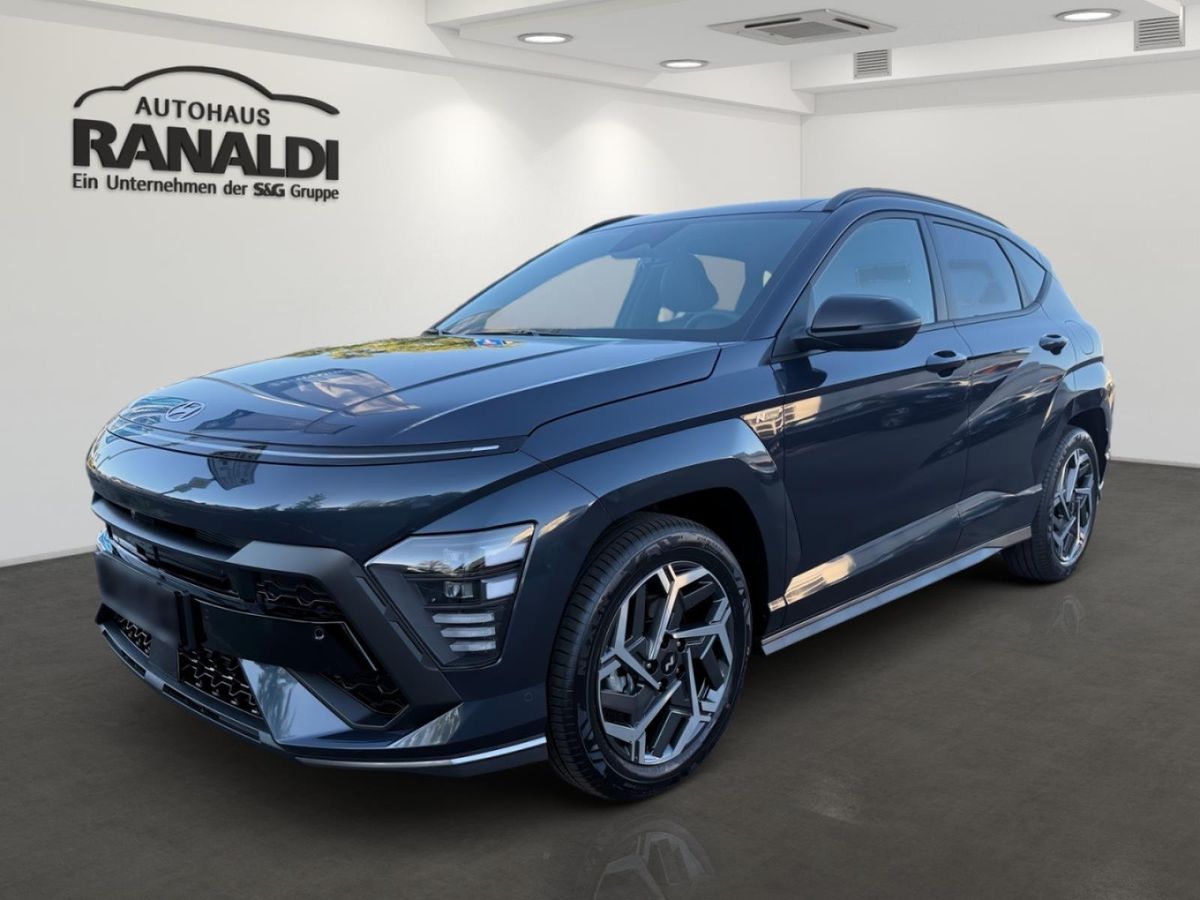 Hyundai KONA 1.6T-GDi DCT 2WD N Line X Glasschiebedach+Sitzpaket Leasing