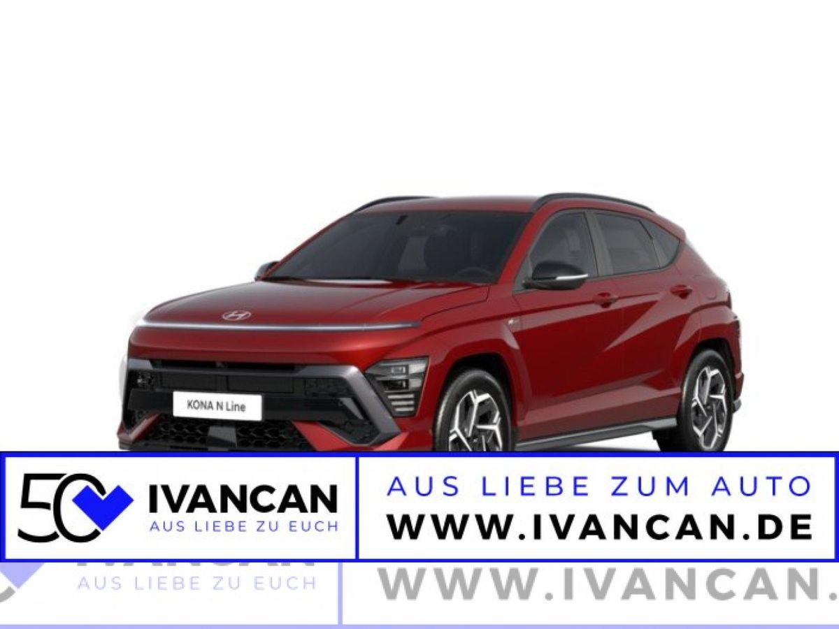 Hyundai KONA *SONDERAKTION* SX2 (MY26) 1.6 T-GDI (180 PS) DCT 2WD N Line Elektr. Heckklappe, Assistenz-Paket Leasing