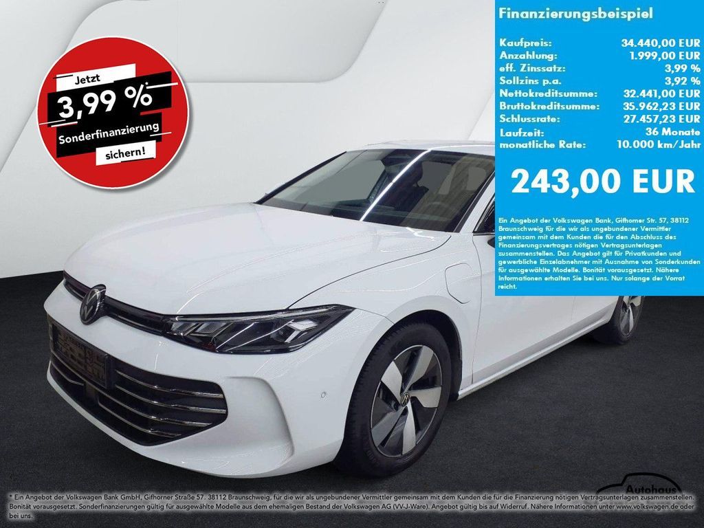 Volkswagen Passat Business 1.5TSI DSG eHybrid LED NAV AHK Leasing