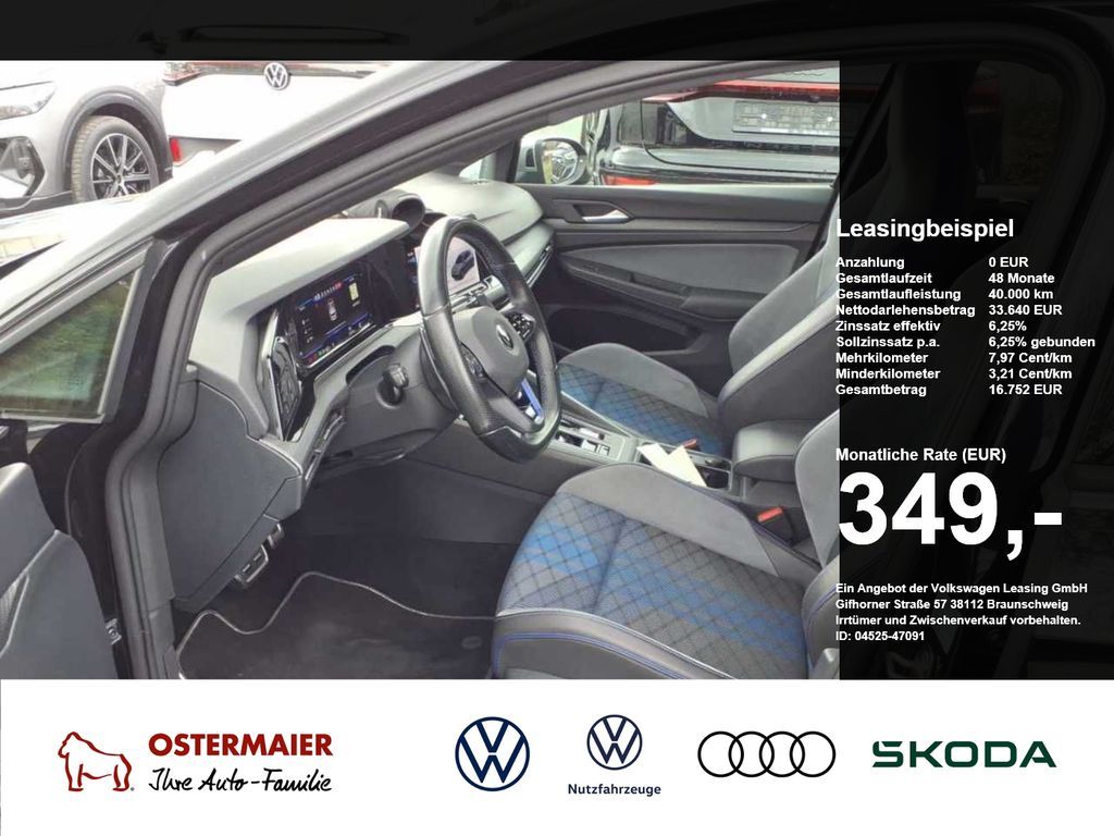 Volkswagen Golf R PERFORMANCE 2.0TSI 320PS DSG 4M MATRIX.CL Leasing