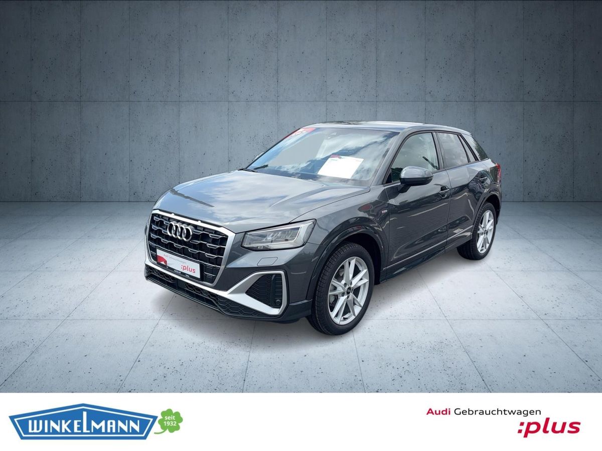 Audi Q2 S line 30 TFSI LED NAVI SONOS SHZ AHK **SOFORT VERFÜGBAR!** Leasing