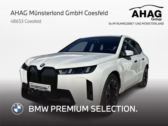 BMW iX xDrive45 M Sport AHK Sitzbelüf 360° ACC H/K