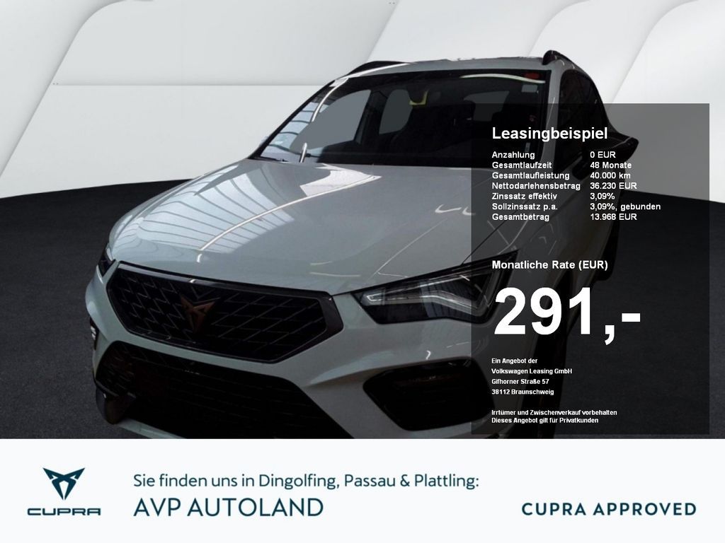 Cupra Ateca 2.0 TSI DSG 4Drive | AHK | ACC | NAVI | Leasing