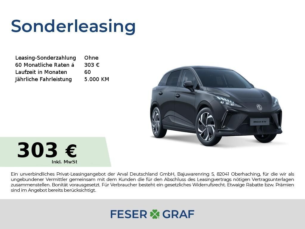 MG4 EV Premium 64kWh *LED*Navi*MGPilot*Kamera* Leasing