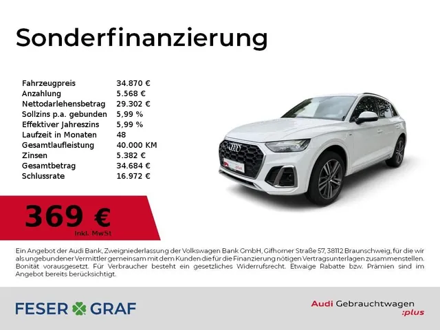 Audi Q5 TFSI e S line quattro AZV/Standkl./PhoneBox/C