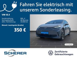 Volkswagen ID.3 Pro  58 kWh | SOH 91% | 18" in Schwarz/glan