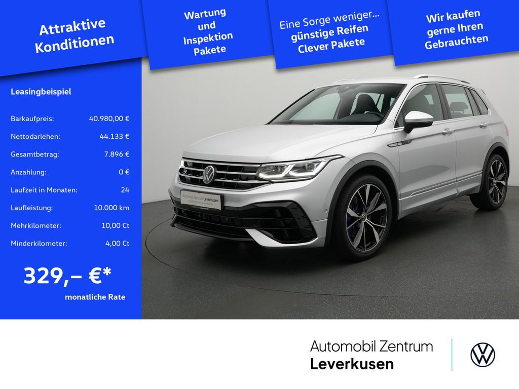 Volkswagen Tiguan R MATRIX NAVI VIRT LEDER KEYLESS ACC DCC Leasing