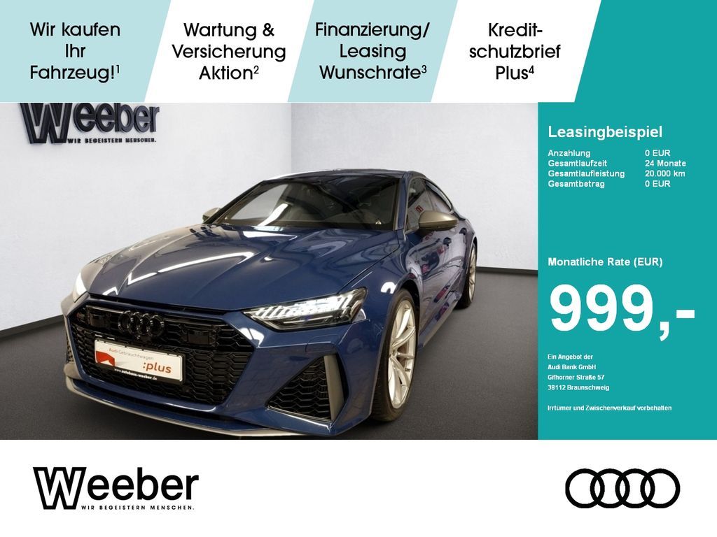 Audi RS 7 Sportback performance MATRIX*B&O*S-AGA*PANO Leasing