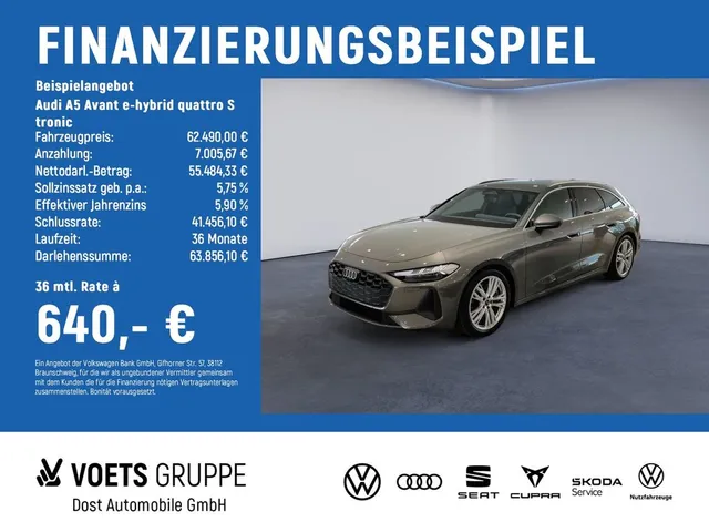 Audi A5 Avant e-hybrid quattro S tronic TECH PRO+AHK