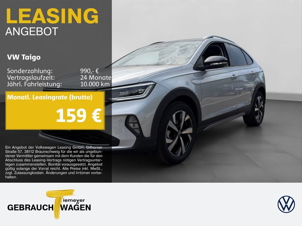 Volkswagen Taigo 1.5 TSI DSG STYLE LM17 NAVI KAMERA ACC Leasing