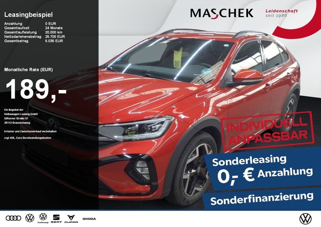 Volkswagen Taigo R-Line 1.5 TSI Sonderleasing! AHK Navi Rea Leasing