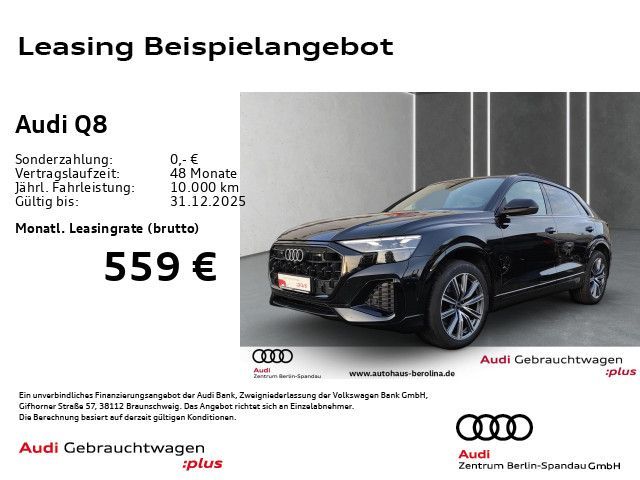 Audi Q8 45 TDI qu. tiptronic *MATRIX*360°*HuD*AHK* Leasing