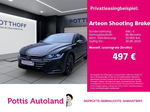 Volkswagen Arteon Shooting Brake 2.0 TSI DSG R-LINE AHK NAV Leasing